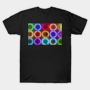 Neon disco lights detail T-Shirt
